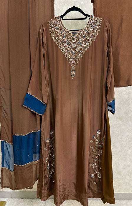 Ready to wear luxury crepe Kali Kurta